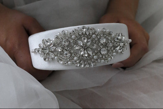 Eliza - Crystal Motif Headband