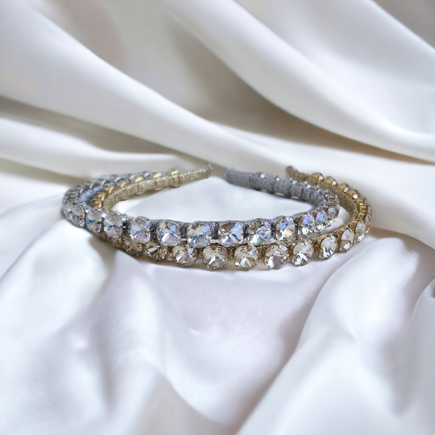 Sienna - Square Cut Crystal Headband