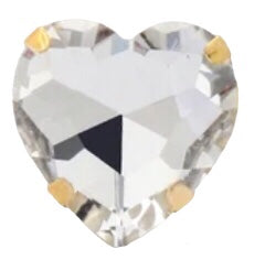 Julia - Heart Crystal Headband