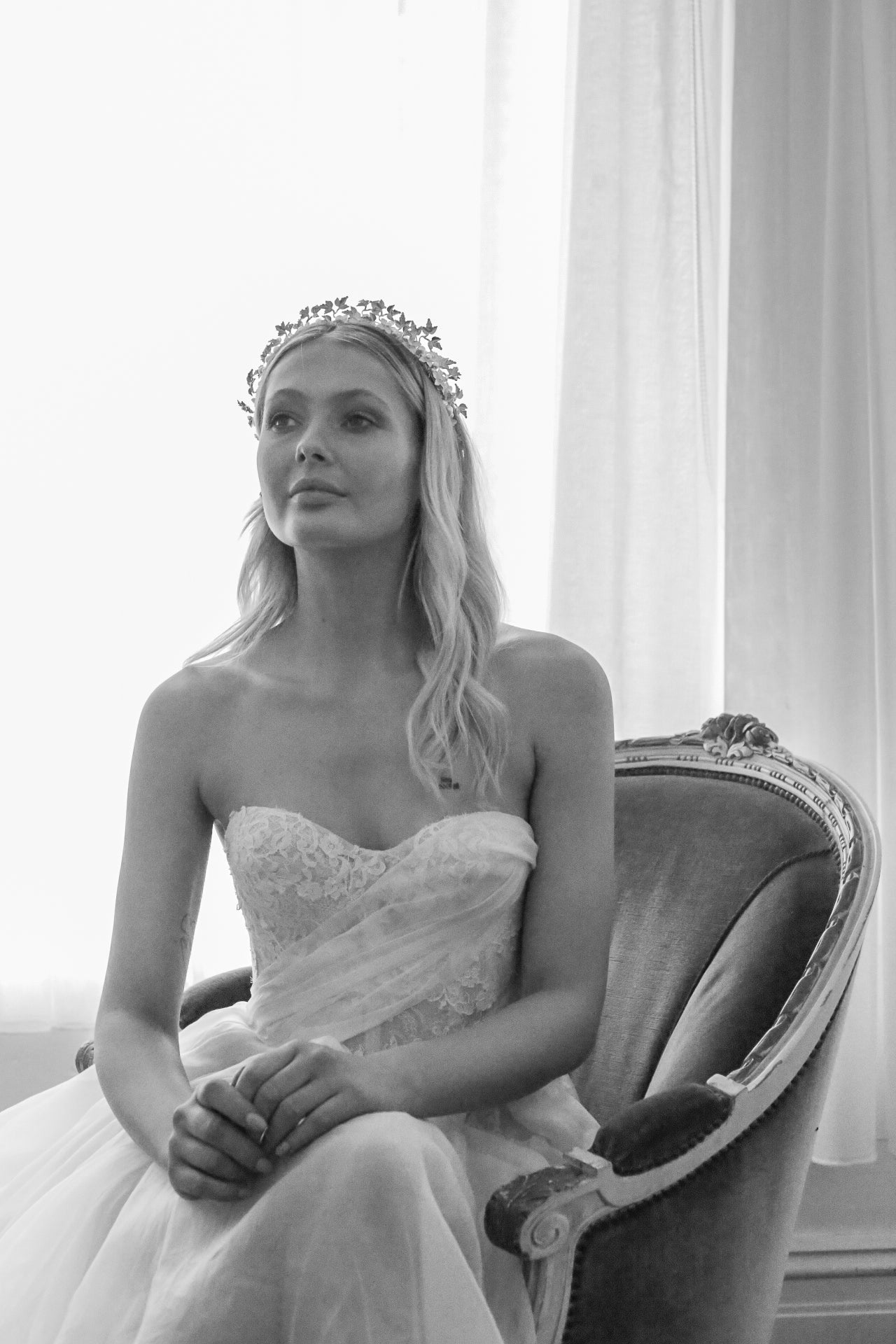 Amara Silver Headband
