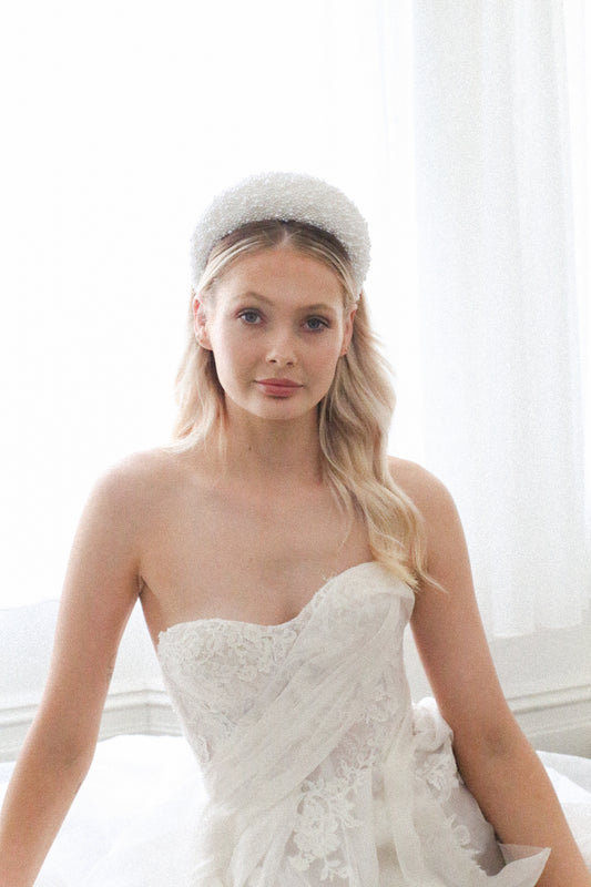 Amphitrite - Pearl Embellished Headband