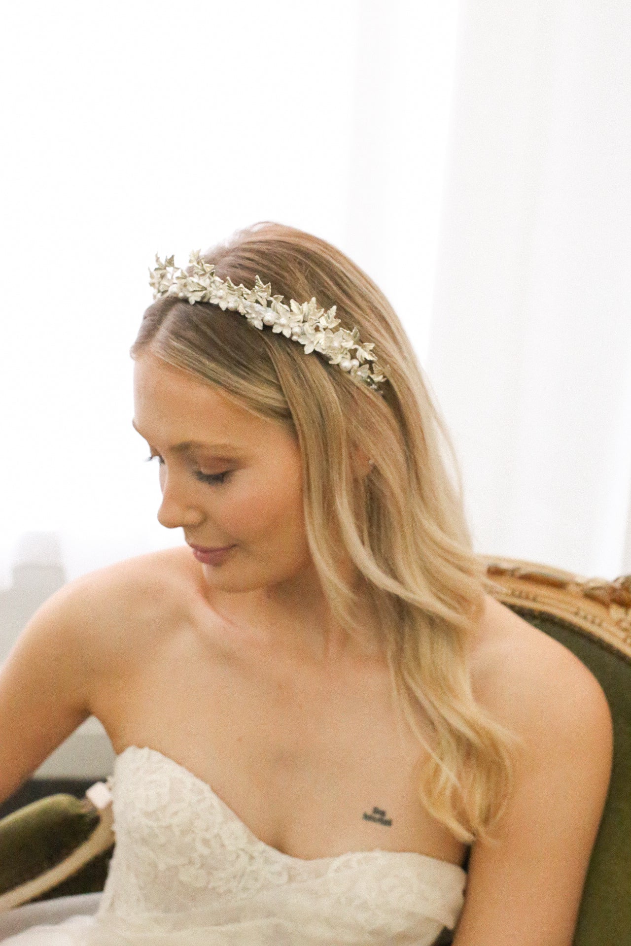 Amara Silver Headband