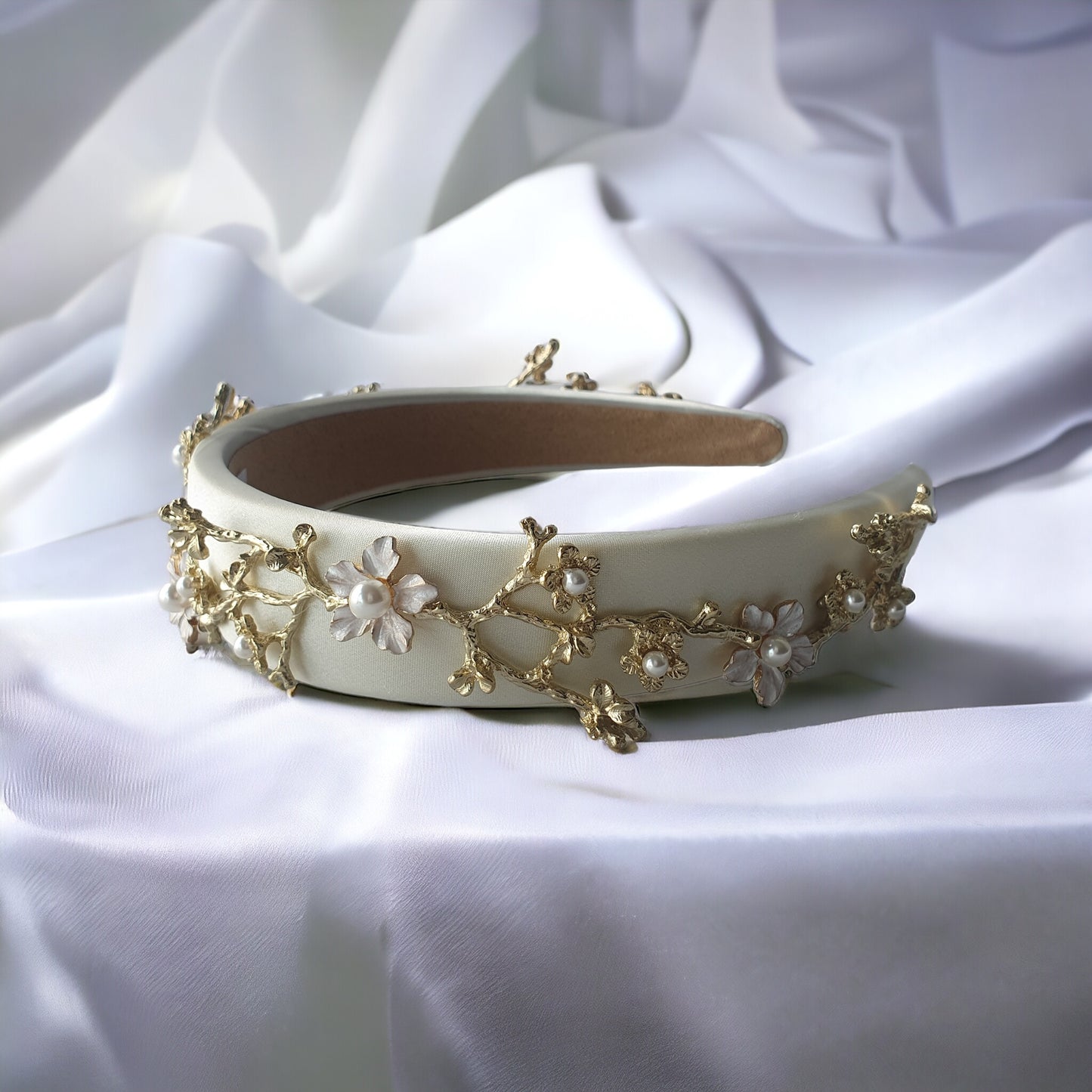 Claire - Gold Detailed Headband