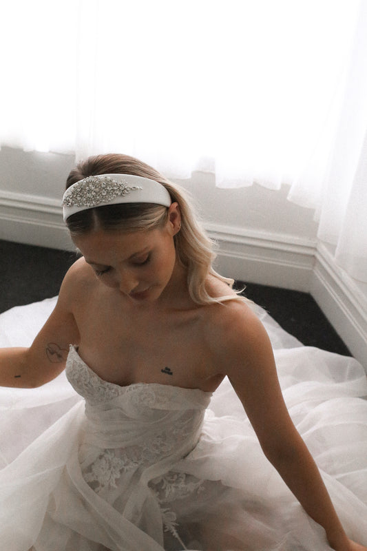 Eliza - Crystal Motif Headband