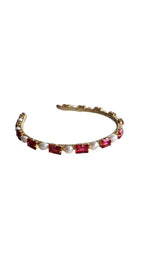 Octavia - Crystal and Freshwater Pearl Headband