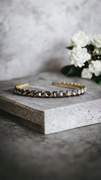 Julia - Heart Crystal Headband