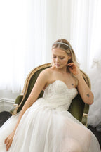 Anya - Crystal and Pearl Headband