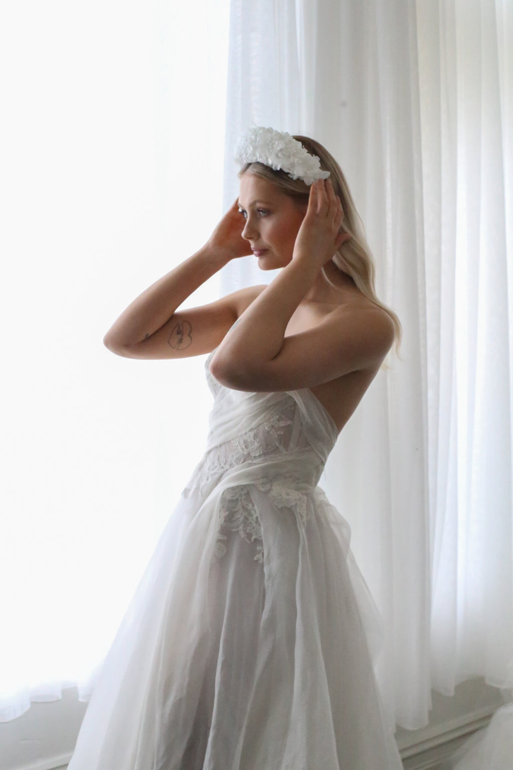 Margot Floral Lace Headband