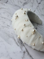 Sophia Pearl and Tulle Headband
